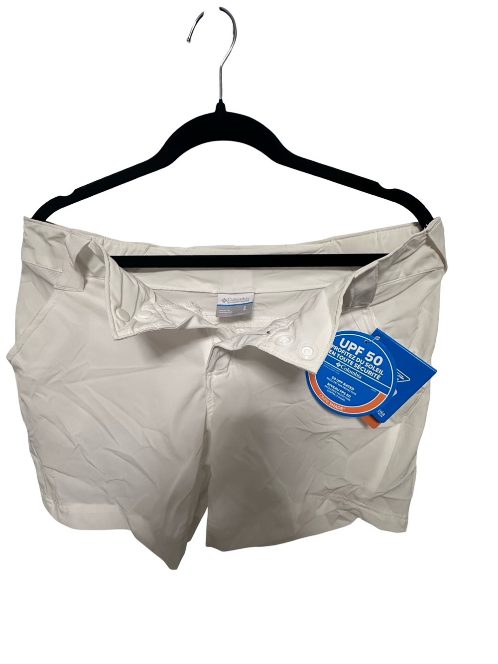 NWT Columbia Women's Cream Outdoor Performance Shorts